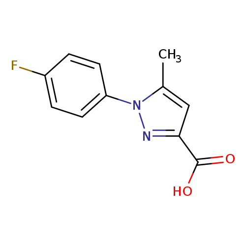 1-(4-Fluorophenyl)-5-methyl-1H-pyrazole-3-carboxylic acid