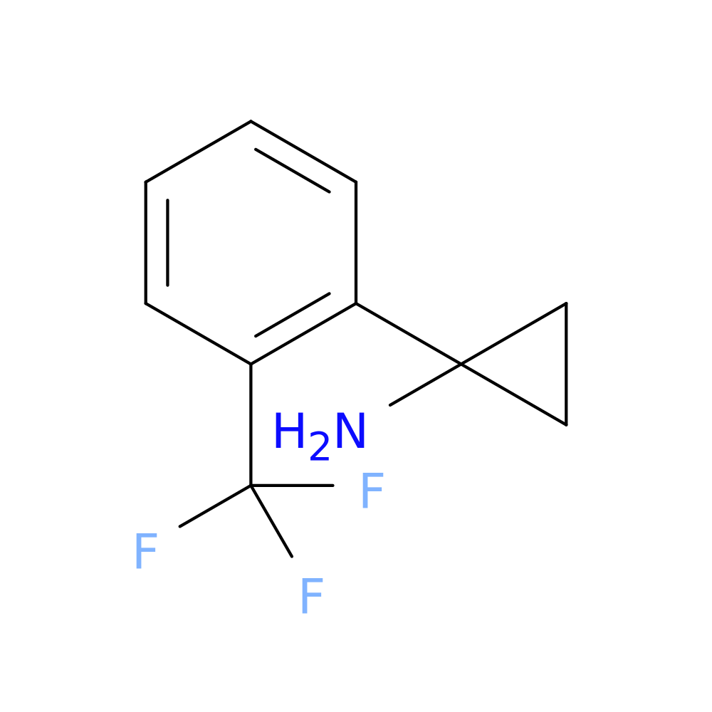 1-(2-(Trifluoromethyl)phenyl)cyclopropanamine hydrochloride