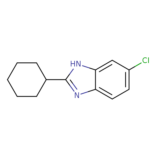 1H-Benzimidazole, 6-chloro-2-cyclohexyl-