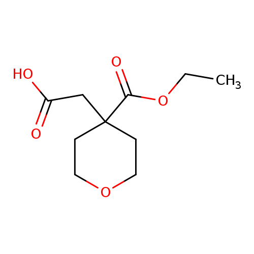 2-[4-(ethoxycarbonyl)oxan-4-yl]acetic acid
