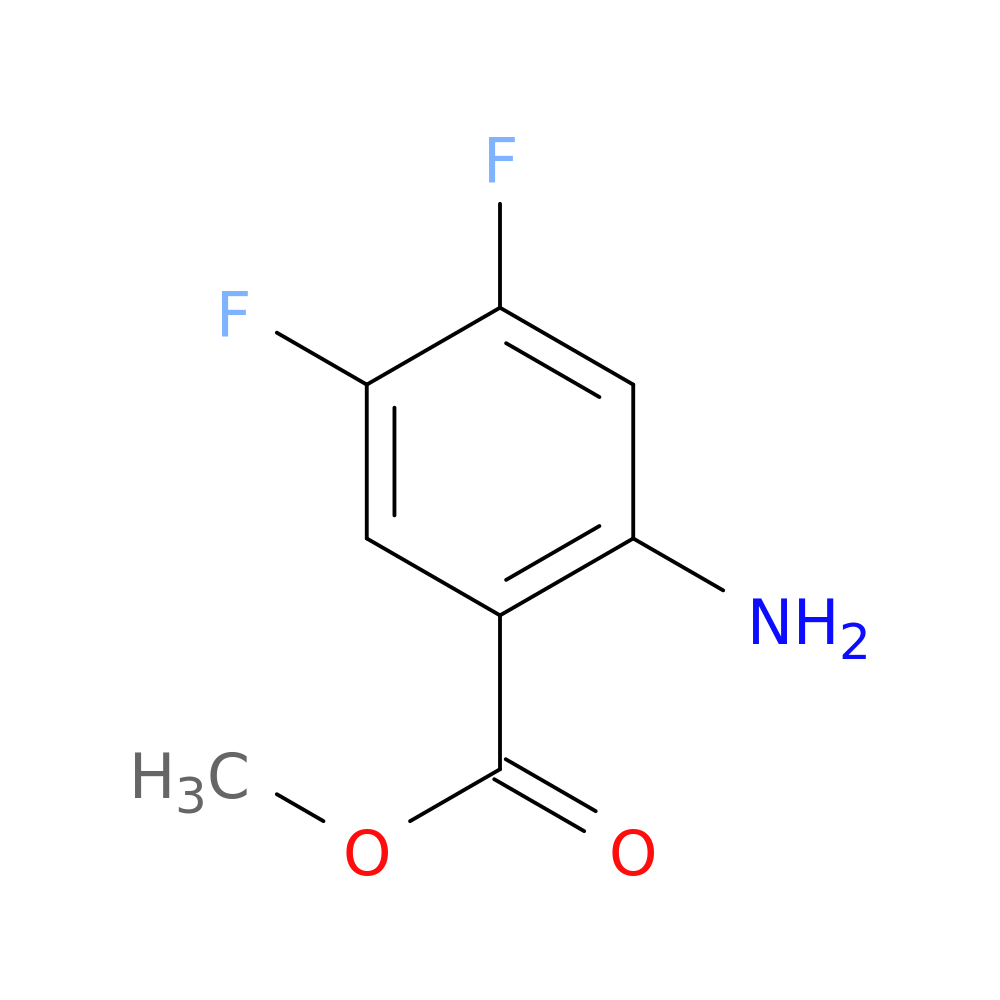 Benzoic acid, 2-amino-4,5-difluoro-, methyl ester
