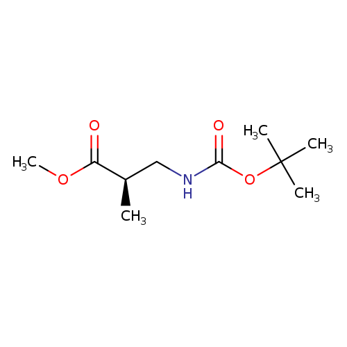 Propanoic acid, 3-[[(1,1-dimethylethoxy)carbonyl]amino]-2-methyl-, methyl