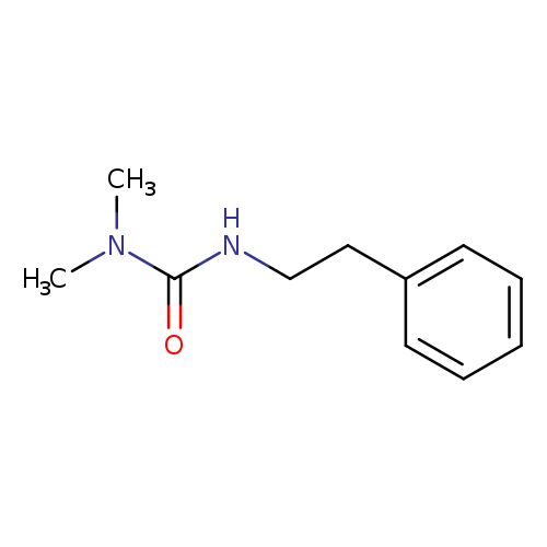 3,3-dimethyl-1-(2-phenylethyl)urea