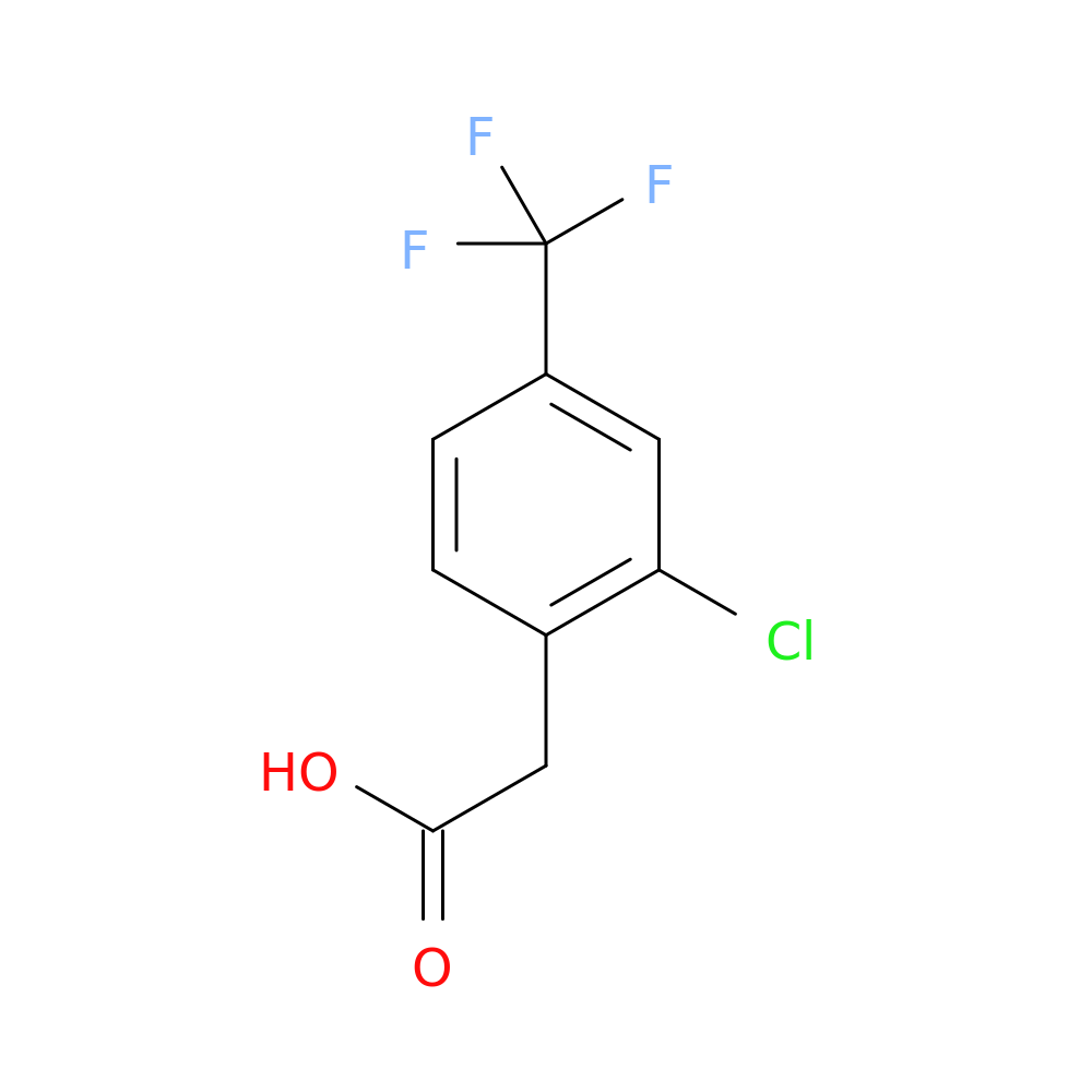 2-(2-Chloro-4-(Trifluoromethyl)Phenyl)Acetic Acid
