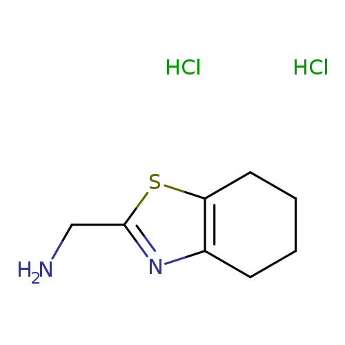 (4,5,6,7-Tetrahydrobenzo[d]thiazol-2-yl)methanamine dihydrochloride