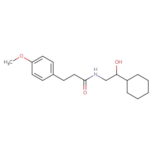 N-(2-cyclohexyl-2-hydroxyethyl)-3-(4-methoxyphenyl)propanamide