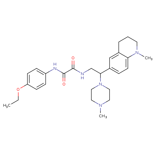 N'-(4-ethoxyphenyl)-N-[2-(1-methyl-1,2,3,4-tetrahydroquinolin-6-yl)-2-(4-methylpiperazin-1-yl)ethyl]ethanediamide