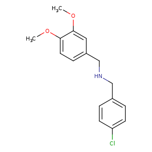 (4-chlorobenzyl)(3,4-dimethoxybenzyl)amine