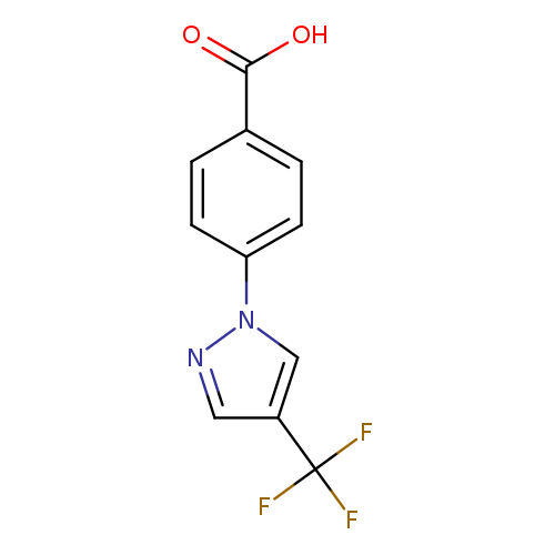 4-(4-(Trifluoromethyl)-1H-pyrazol-1-yl)benzoic acid