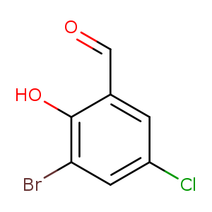 3-Bromo-5-chloro-2-hydroxybenzaldehyde