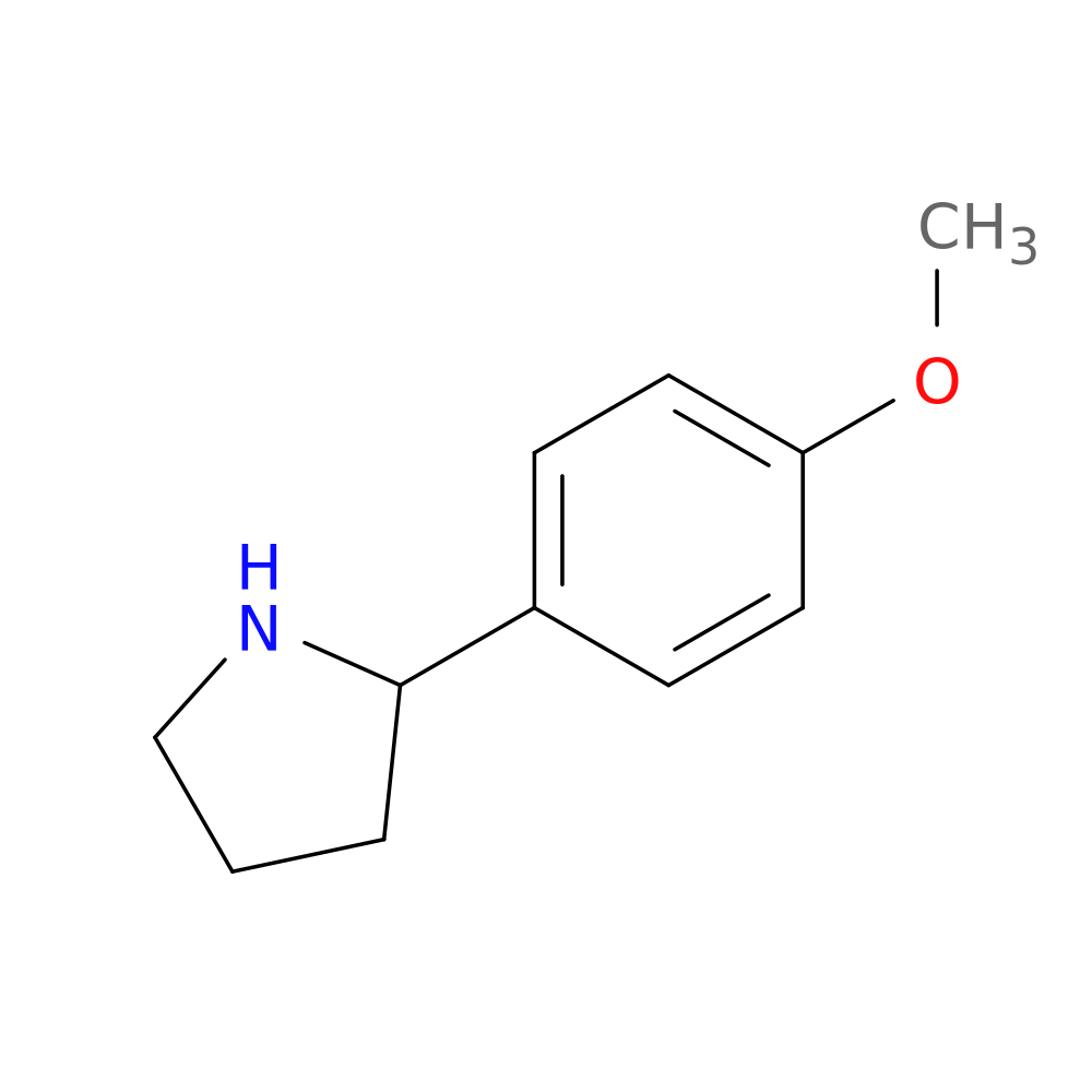 2-(4-Methoxyphenyl)pyrrolidine