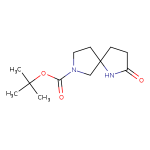 1,7-Diazaspiro[4.4]nonane-7-carboxylic acid, 2-oxo-, 1,1-dimethylethyl ester