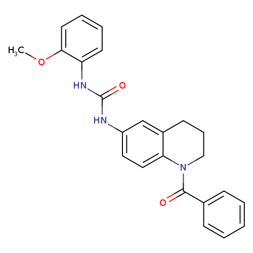 3-(1-benzoyl-1,2,3,4-tetrahydroquinolin-6-yl)-1-(2-methoxyphenyl)urea