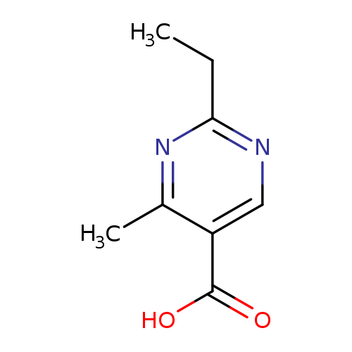2-Ethyl-4-methylpyrimidine-5-carboxylic acid