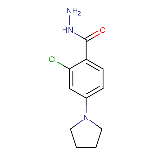 2-Chloro-4-(pyrrolidin-1-yl)benzohydrazide