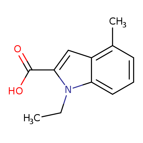 1-Ethyl-4-methyl-1H-indole-2-carboxylic acid