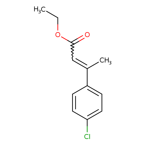 ethyl 3-(4-chlorophenyl)but-2-enoate