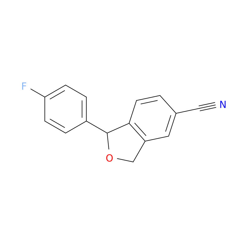 1-(4-Fluorophenyl)-1,3-dihydroisobenzofuran-5-carbonitrile