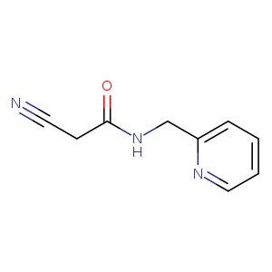 2-Cyano-n-(pyridin-2-ylmethyl)acetamide
