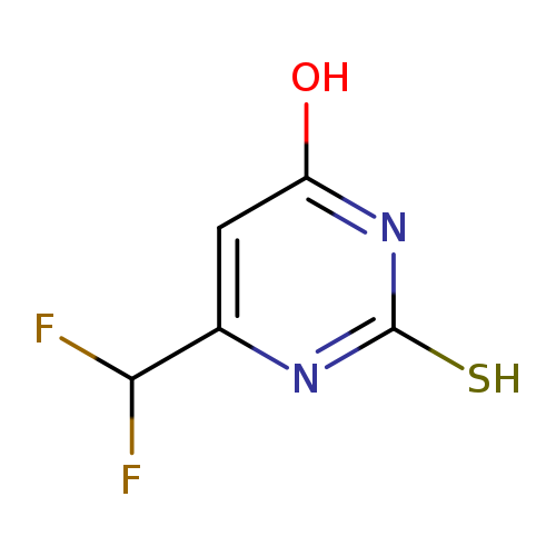 6-(Difluoromethyl)-4-hydroxypyrimidine-2(1H)-thione