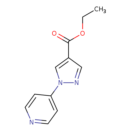 1H-Pyrazole-4-carboxylic acid, 1-(4-pyridinyl)-, ethyl ester
