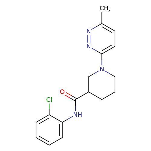 N-(2-chlorophenyl)-1-(6-methylpyridazin-3-yl)piperidine-3-carboxamide