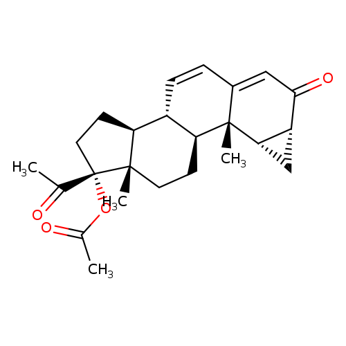 17-Hydroxy-1a,2a-methylenepregna-4,6-diene-3,20-dione acetate