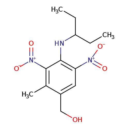 4-[(1-Ethylpropyl)amino]-2-methyl-3,5-dinitrobenzenemethanol