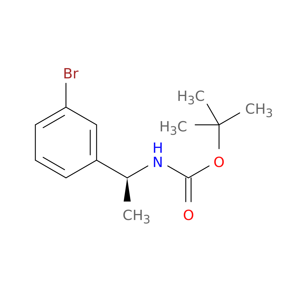 (S)-N-Boc-1-(3-bromophenyl)ethylamine