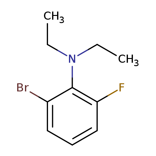 2-Bromo-N,N-diethyl-6-fluoroaniline