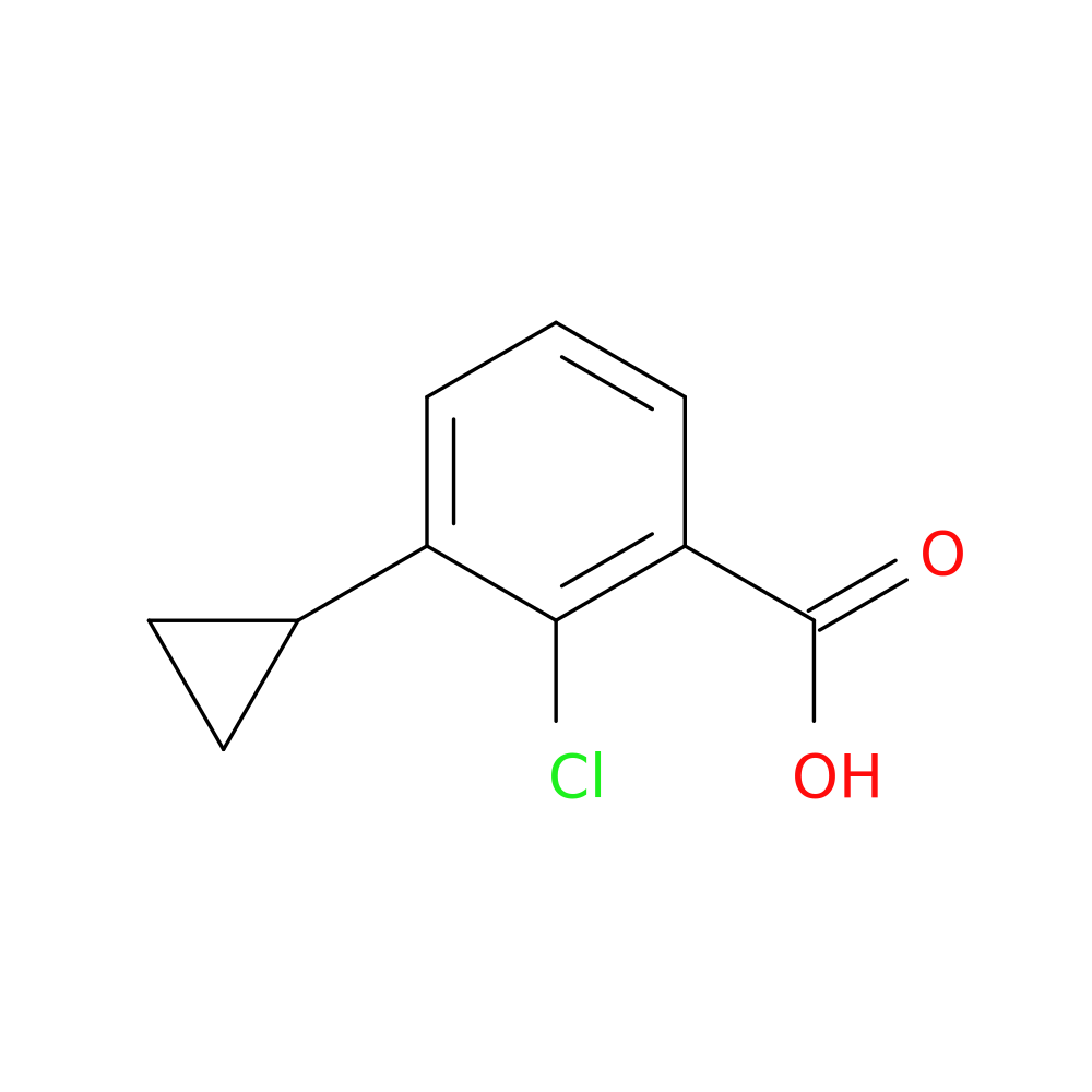 2-Chloro-3-cyclopropylbenzoic acid