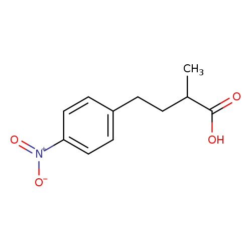 2-methyl-4-(4-nitrophenyl)butanoicacid