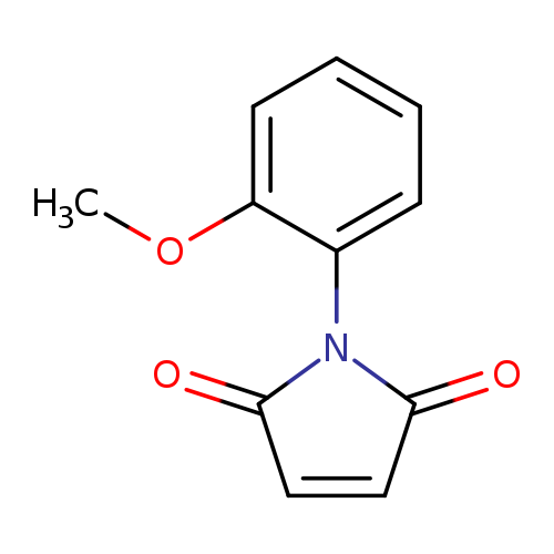 1H-Pyrrole-2,5-dione, 1-(2-methoxyphenyl)-