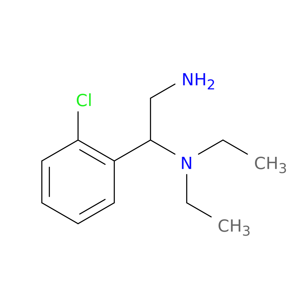 [2-amino-1-(2-chlorophenyl)ethyl]diethylamine
