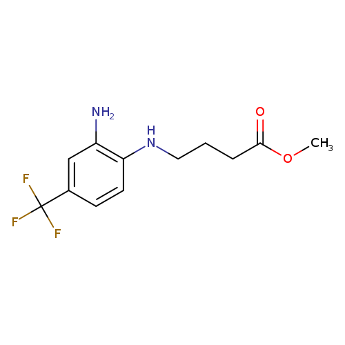 Methyl 4-((2-amino-4-(trifluoromethyl)phenyl)amino)butanoate