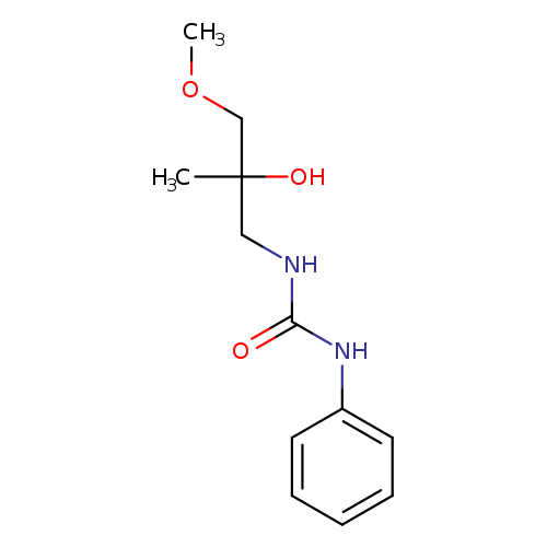 3-(2-hydroxy-3-methoxy-2-methylpropyl)-1-phenylurea