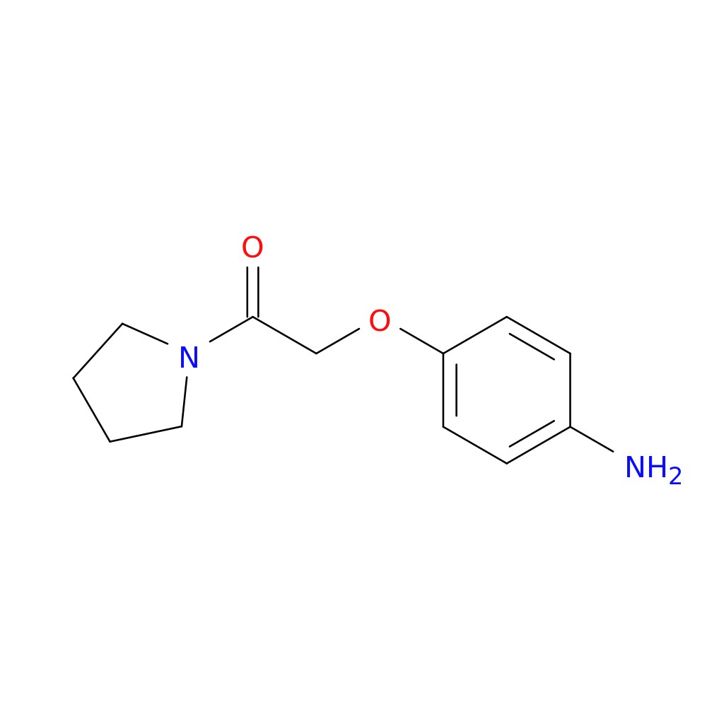 [4-(2-Oxo-2-pyrrolidin-1-ylethoxy)phenyl]amine