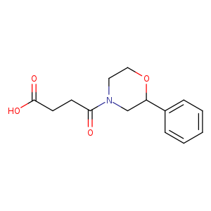 4-oxo-4-(2-phenylmorpholin-4-yl)butanoic acid