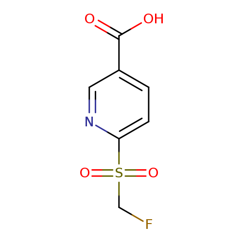 6-fluoromethanesulfonylpyridine-3-carboxylic acid