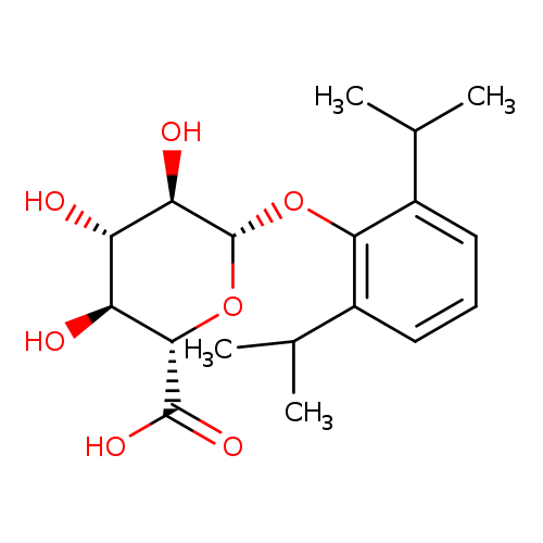 (2S,3S,4S,5R,6S)-6-(2,6-Diisopropylphenoxy)-3,4,5-trihydroxytetrahydro-2H-pyran-2-carboxylic acid