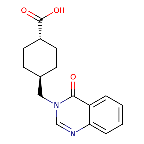 Trans-4-[(4-oxoquinazolin-3(4h)-yl)methyl]cyclohexanecarboxylic acid