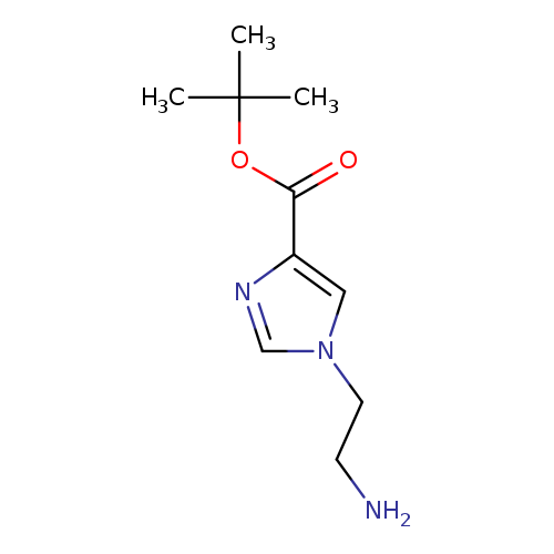 tert-butyl 1-(2-aminoethyl)-1H-imidazole-4-carboxylate