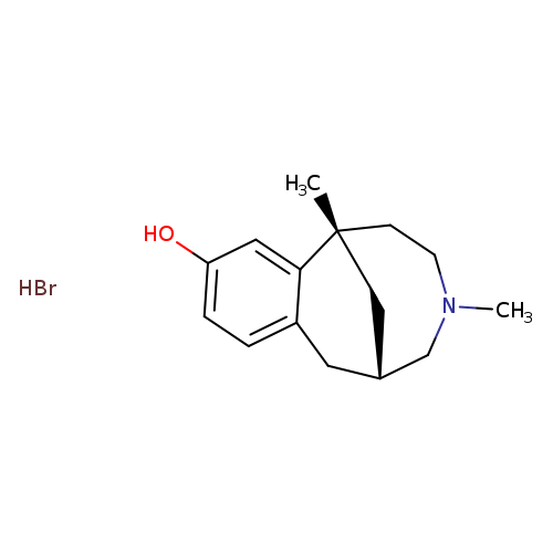 1,6-Methano-1H-4-benzazonin-10-ol,2,3,4,5,6,7-hexahydro-1,4-dimethyl-, hydrobromide, (1S,6S)-