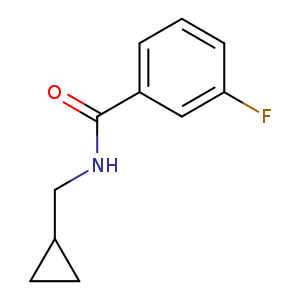 N-(cyclopropylmethyl)-3-fluorobenzamide