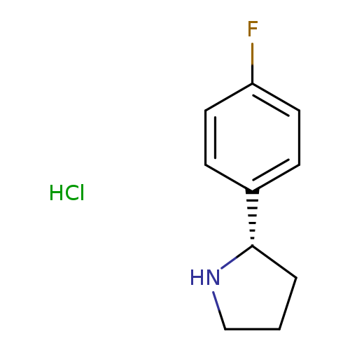 (S)-2-(4-Fluorophenyl)pyrrolidine hydrochloride