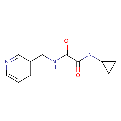 N-cyclopropyl-N'-[(pyridin-3-yl)methyl]ethanediamide