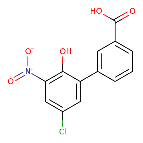 5'-Chloro-2'-hydroxy-3'-nitro-[1,1'-biphenyl]-3-carboxylic acid