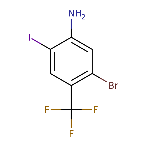 5-Bromo-2-iodo-4-(trifluoromethyl)aniline