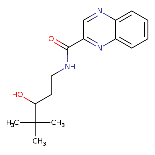 N-(3-hydroxy-4,4-dimethylpentyl)quinoxaline-2-carboxamide