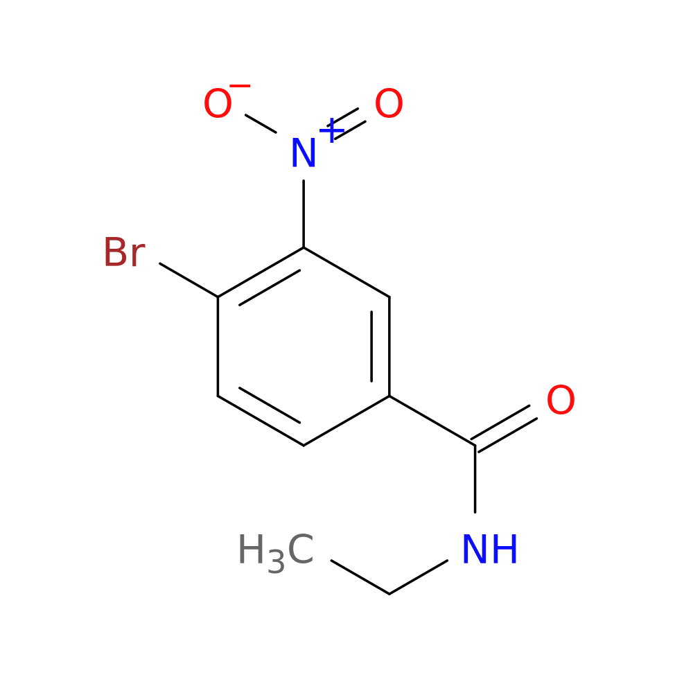 N-Ethyl 4-bromo-3-nitrobenzamide